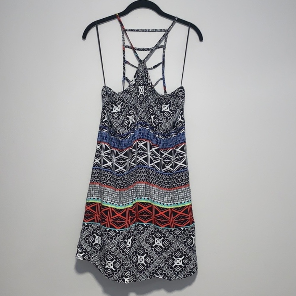 Express fit and flare summer dress small